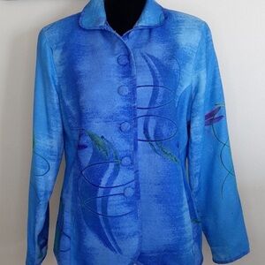 Denise Karbassi Behind Blue Eyes Jacket